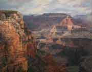 Grand Canyon - Isis Temple in the Afternoon